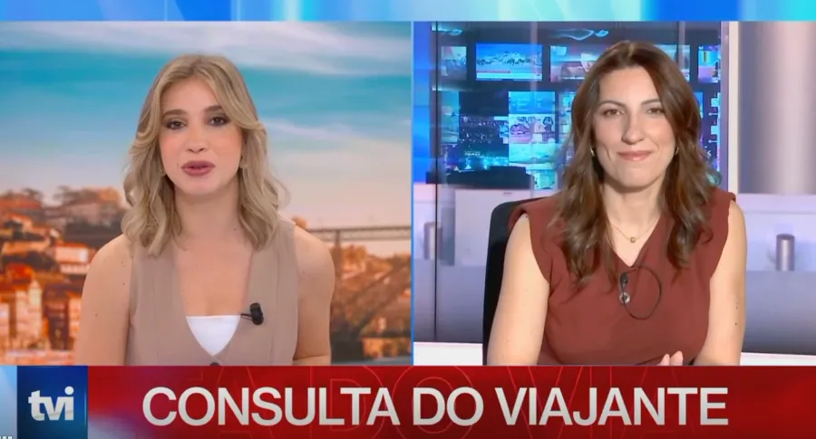 Dra. Andreia Castro em direto no Diário da Manhã da TVI sobre a consulta do viajante